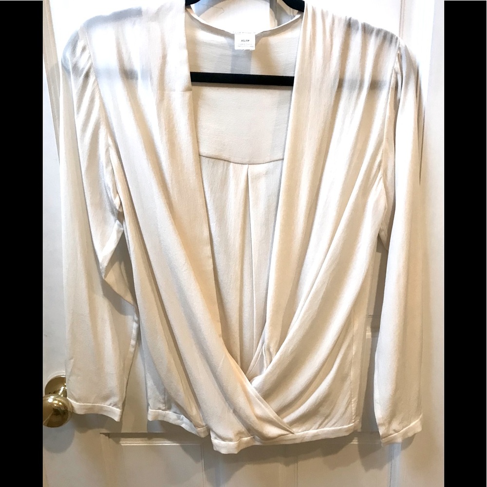 Club Monaco Silk Blouse Size XS